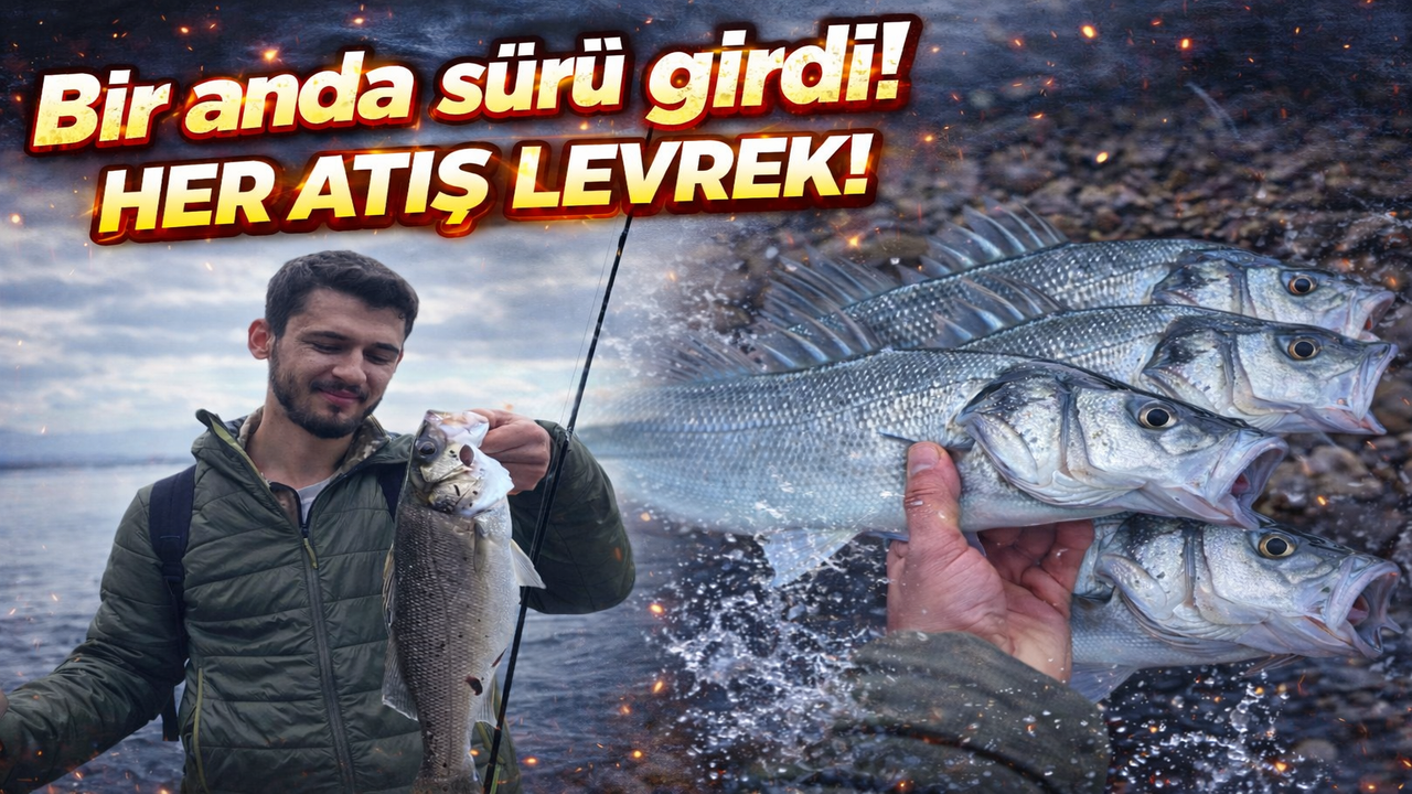 CARETTA BLADE 90F VE 60F İLE LEVREK AVI !