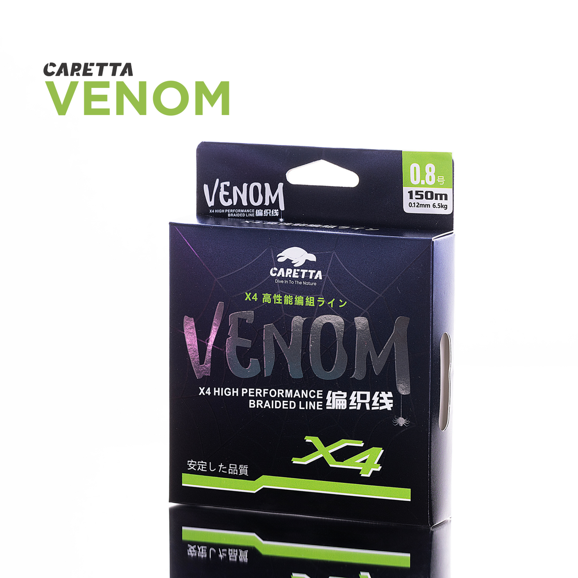 CARETTA VENOM 4X 150 MT MULTICOLOR İP MİSİNA