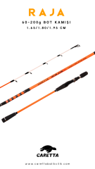 Caretta Raja 1.95 cm 60-200 g  Bot Kamışı