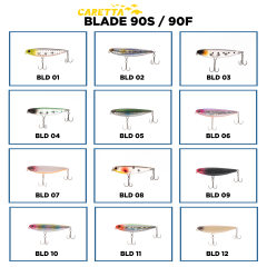 Caretta Blade 90F 9 cm 12 g Maket Yem
