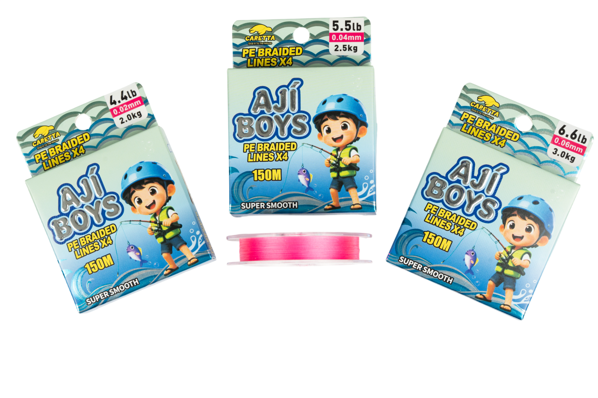 Caretta Aji Boys 4X 150 mt İp Misina